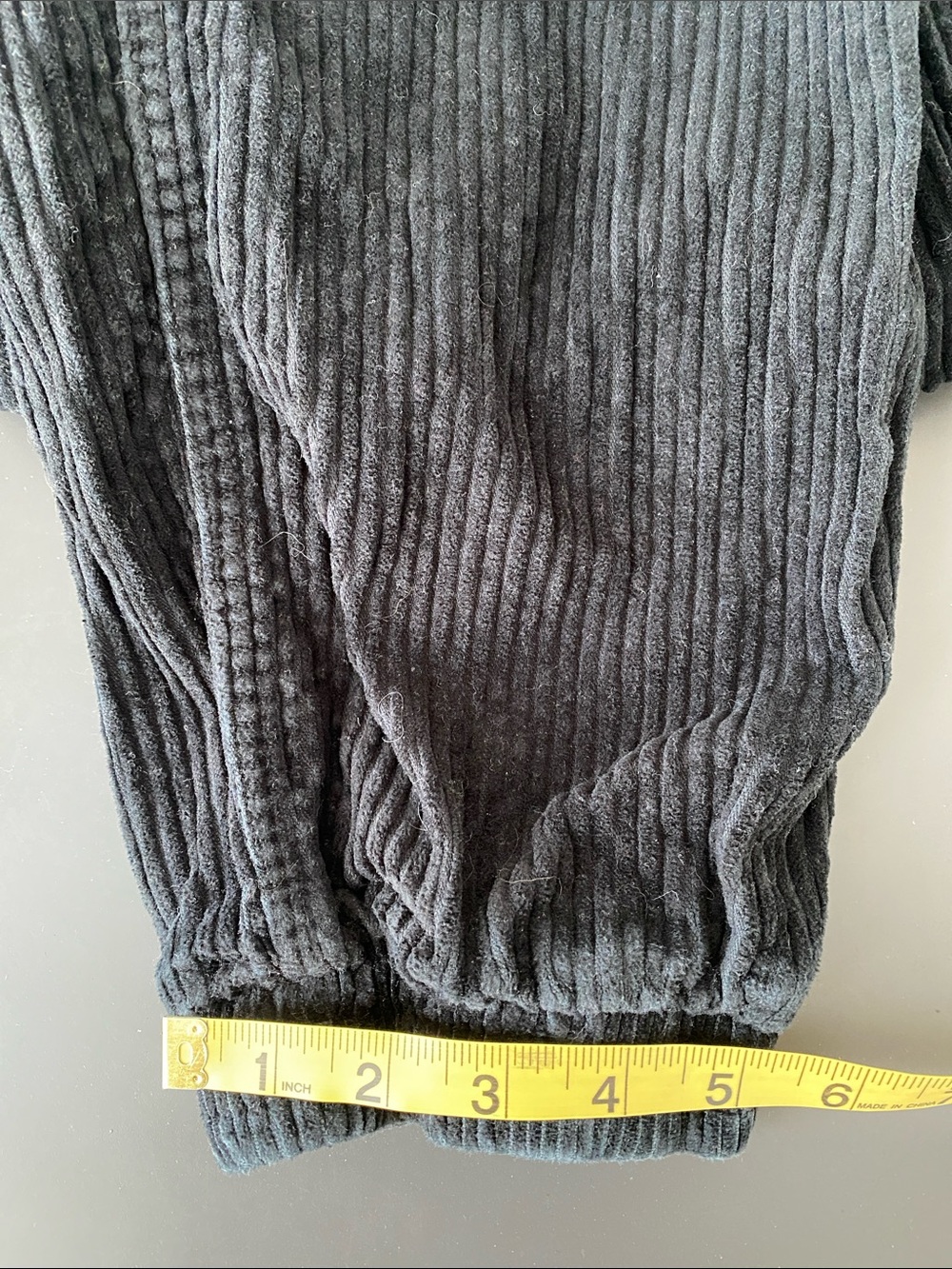 BDG Urban Outfitters Black Wide Corduroy Elastic-Waist Pants Sz S Minimal Chic - Picture 13 of 14